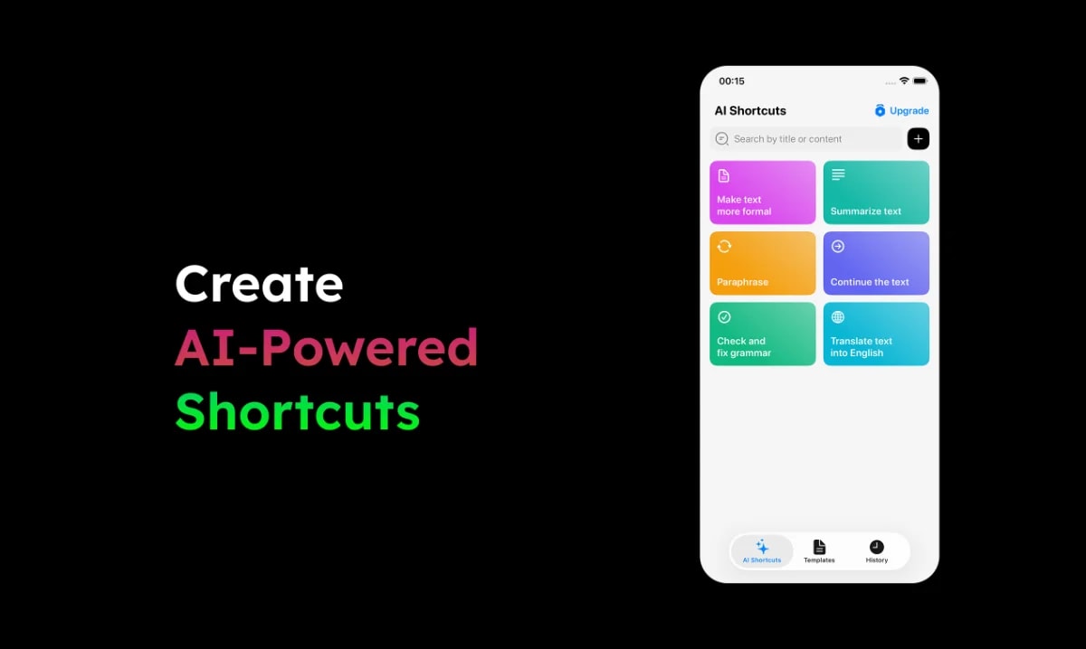 TypingMate: AI Shortcuts Keyboard App screenshot