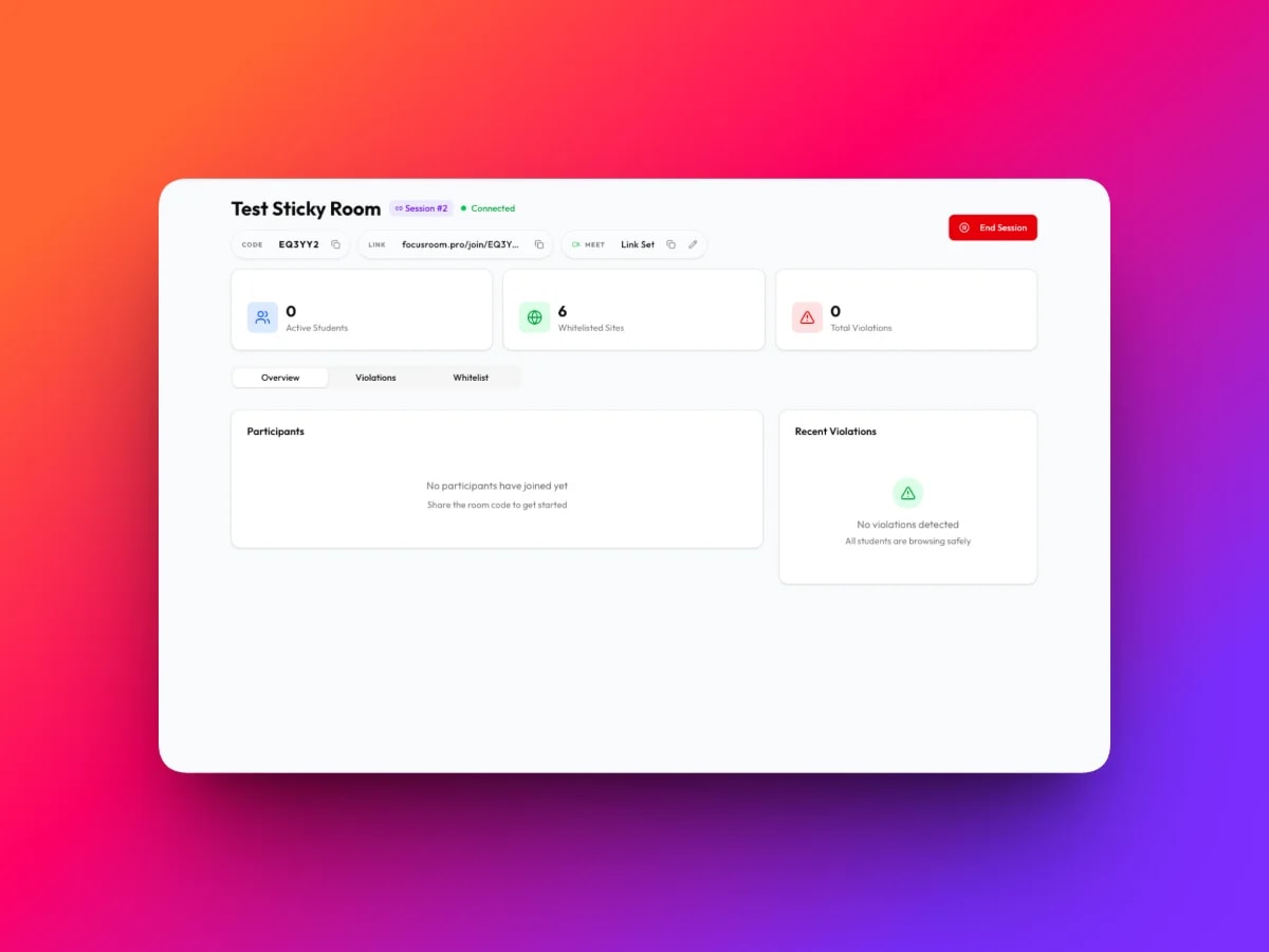 Focus Room screenshot