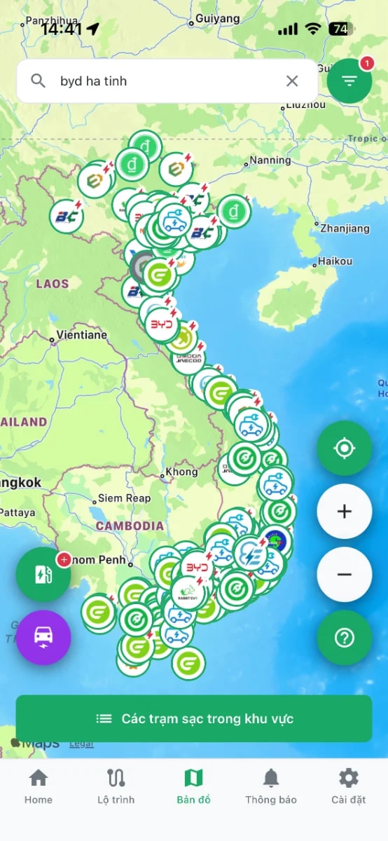 Trạm EV screenshot