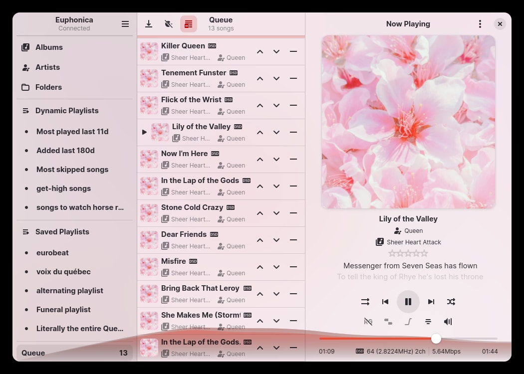 Euphonica screenshot