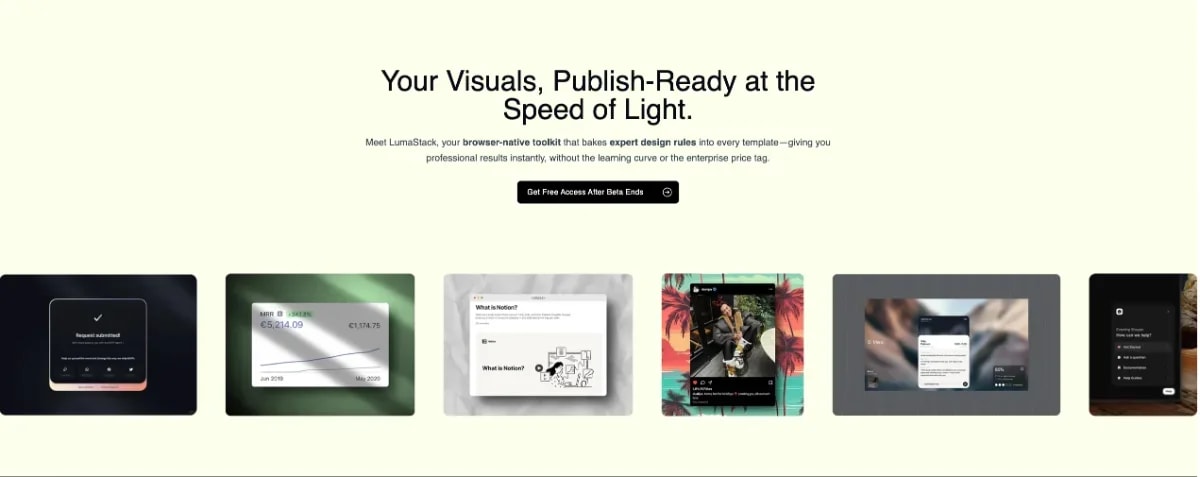 LumaStack screenshot