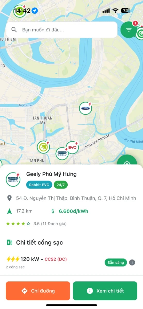 Trạm EV screenshot