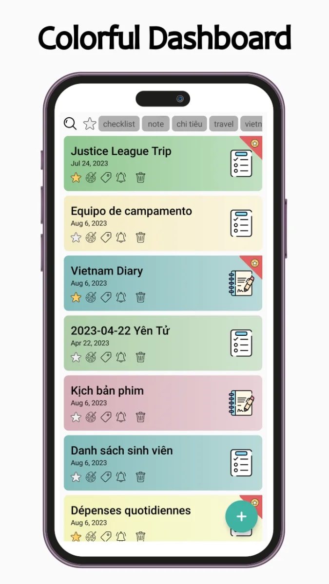 Bamboo Note screenshot