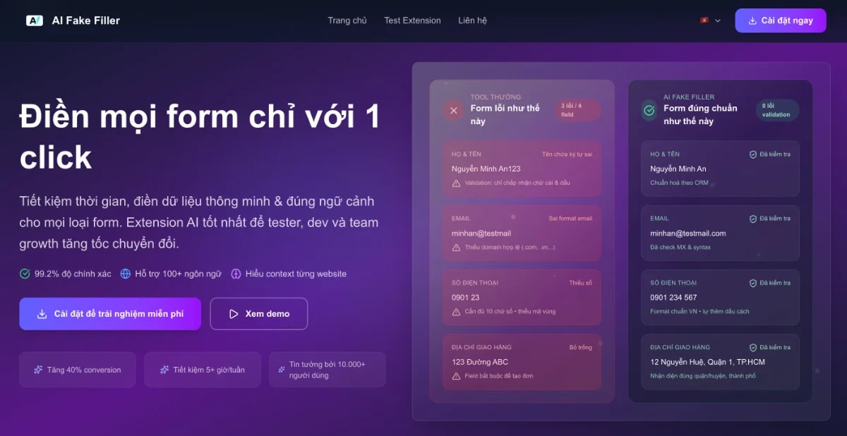 AI Fake Filler screenshot