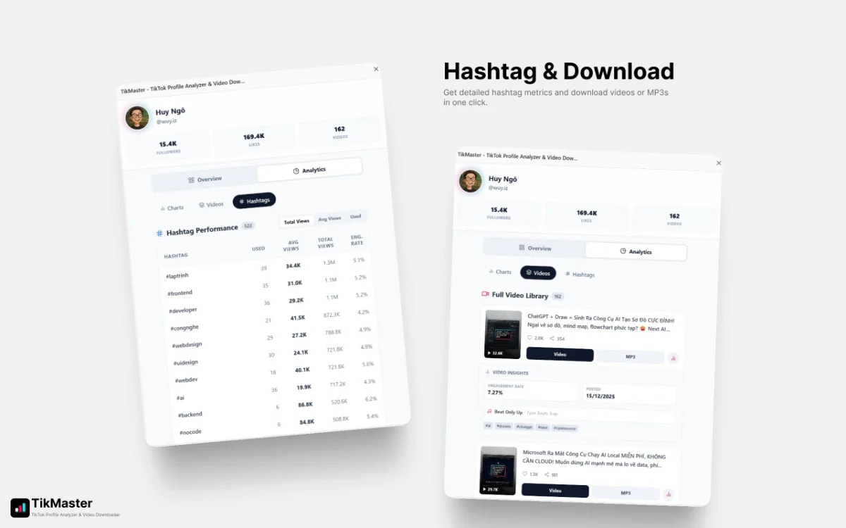 TikMaster screenshot