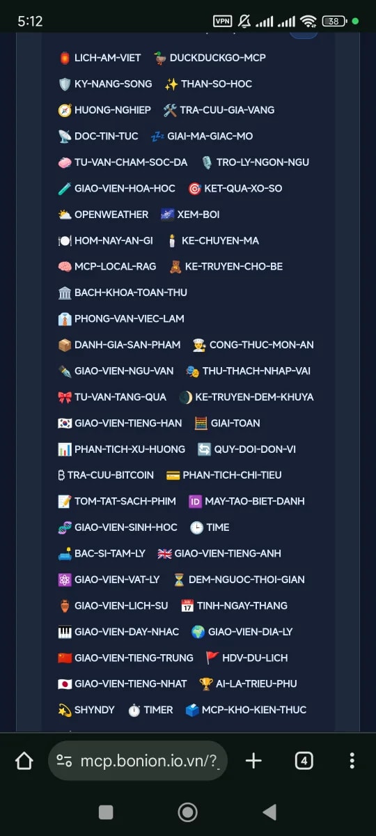 Xiaozhi MCP screenshot