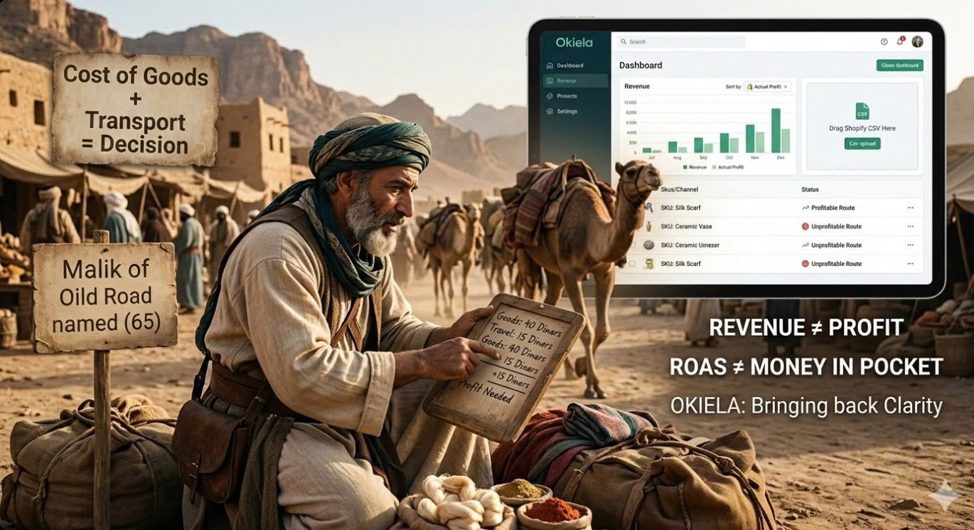 Ngày xưa, mấy ông thương nhân đi buôn đường tơ lụa đâu có dashboard