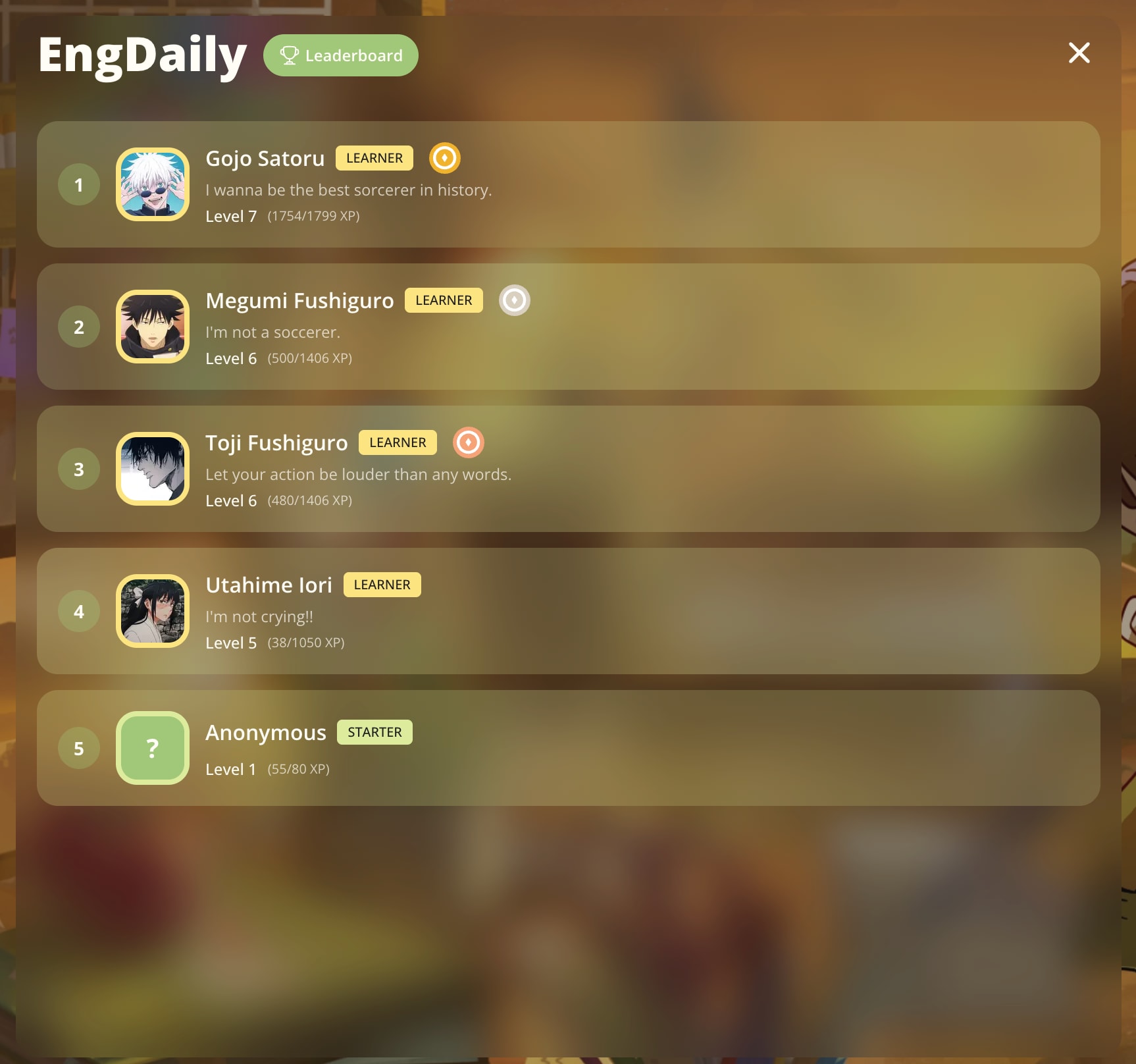New update for EngDaily