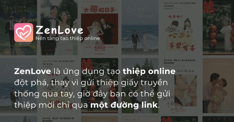 Zenlove.Me - Nền tảng tạo thiệp online's banner